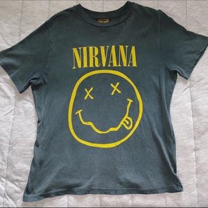UO Nirvana Smiley Face Tee